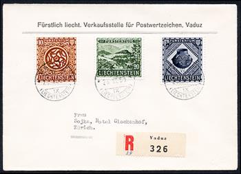 Stamps: FL263-FL265 - 1953 Prehistoric finds