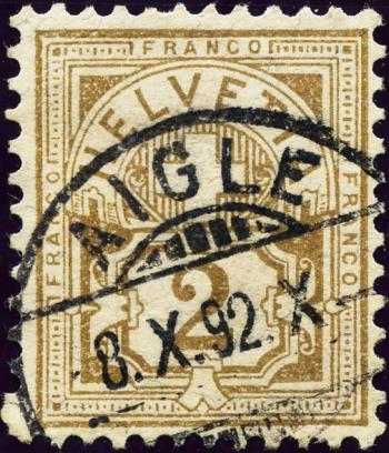 Thumb-1: 58A - 1882, Faserpapier, KZ A