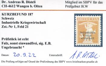 Thumb-2: IKW1 - 1918, Industrial wartime economy, overprint thin font