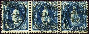 Stamps: 73D - 1899 white paper, 13 teeth, KZ B