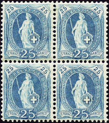 Stamps: 73E - 1901 white paper, 14 teeth, KZ B