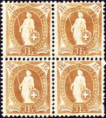 Briefmarken: 92C.3.31/II - 1907 weisses Papier, 14 Zähne, WZ