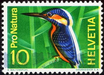 Stamps: 439.1.09 - 1966 kingfisher