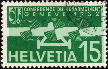 Francobolli: F16.1.10 - 1932 Emissione commemorativa per la conferenza sul disarmo di Ginevra