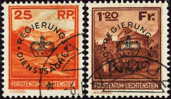 Stamps: D9-D10 - 1933 Small format landscapes