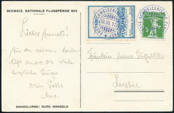 Francobolli: FII - 1913 Precursore Basilea