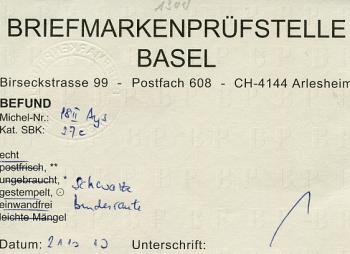 Thumb-2: 27C - 1855, Estampe de Berne, 2e période d'impression, papier de Munich