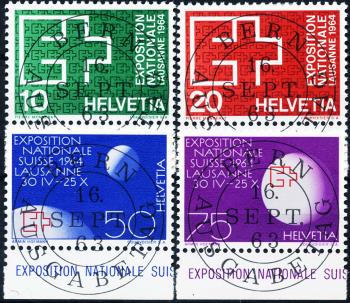 Stamps: 402-405 - 1963 Lausanne Expo 1964