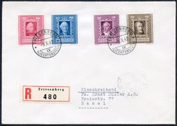 Stamps: FL171-FL174 - 1942 Portraits of Princes II