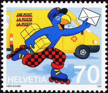 Thumb-1: 913.1.01 - 1997, Globe at the post office