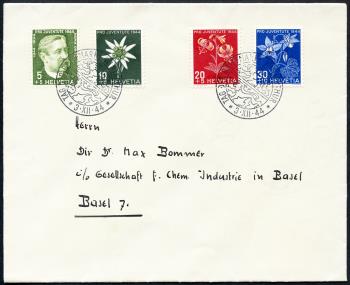 Timbres: TdB1944 - 3.XII.1944 Winterthour