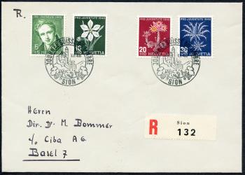 Briefmarken: TdB1946 - 8.XII.1946 Sion