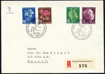 Briefmarken: TdB1948 -  Schaffhausen 5.XII.48