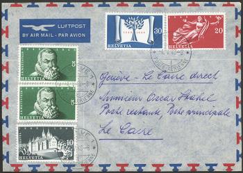 Francobolli: RF48.6 - 4. Mai 1948 Ginevra-Cairo