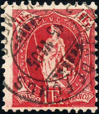 Stamps: 75D - 1902 white paper, 13 teeth, KZ B