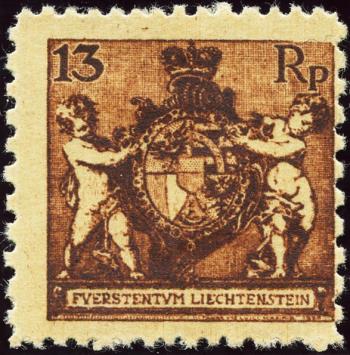 Stamps: FL51C - 1921 crest pattern