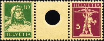 Stamps: S29 -  Mit kleiner Lochung