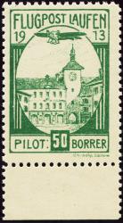 Stamps: FVII - 1913 forerunner running