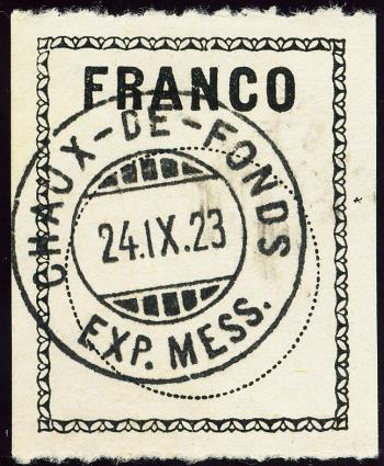 Briefmarken: FZ1 - 1911 Blockschrift, Einfassung durch Zierleiste