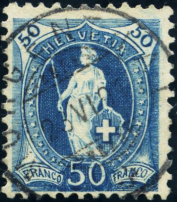 Stamps: 70A - 1882 white paper, 14 teeth, KZ A