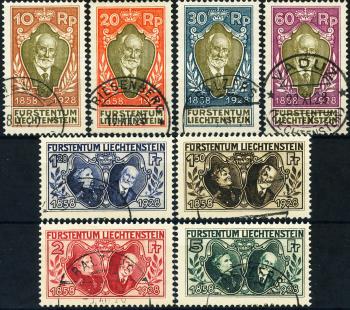 Thumb-1: FL72-FL79 - 1928, 70. Regierungsjubiläum des Fürsten Johann II