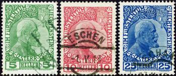 Thumb-1: FL1x-FL3x - 1912, Principe Johann II, carta gesso