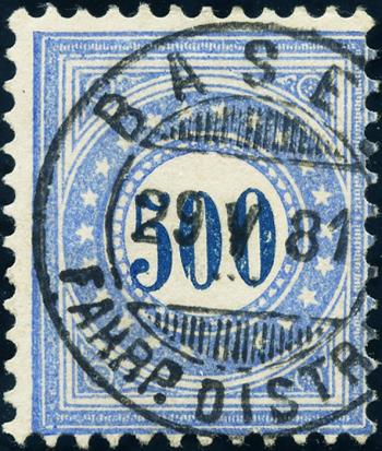 Francobolli: NP9IK - 1878-1880 Carta bianca, Tipo I, I-III sec. edizione