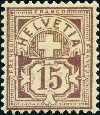 Thumb-1: 64A - 1889, Faserpapier, KZ A