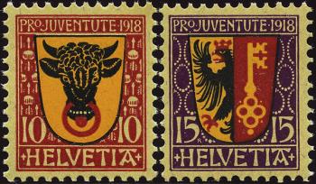 Thumb-1: J10-J11 - 1918, armoiries cantonales