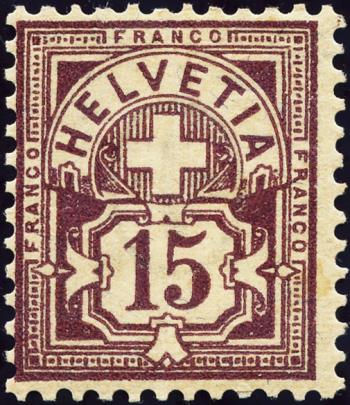 Stamps: 64Bb - 1894 Fiber paper, concentration camp B