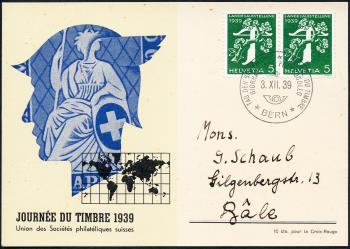 Stamps: TdB1939F -  Berne 3.XII.1939