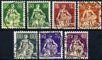 Stamps: 111z-176z - 1933-1934 Fluted chalk paper