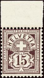 Stamps: 64B - 1894 Fiber paper, concentration camp B