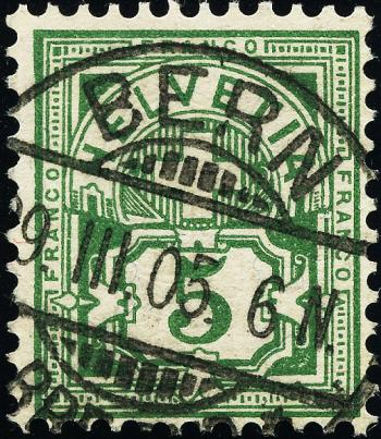 Francobolli: 65B - 1899 Carta fibrata, campo di concentramento B