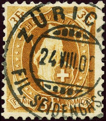 Stamps: 72A - 1891 white paper, 14 teeth, KZ A