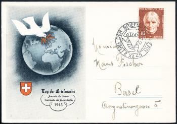 Stamps: TdB1945 -  Berne 2.XII.1945