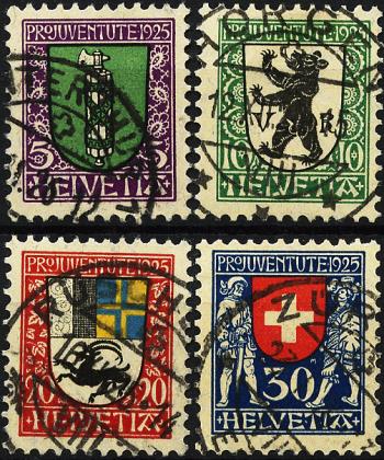 Thumb-1: J33-J36 - 1925, Stemmi cantonali e svizzeri