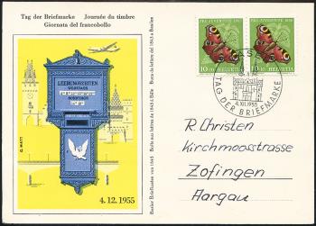 Briefmarken: TdB1955 -  Basel 4.XII.1955