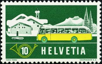 Stamps: 314.2.02 - 1953 Special stamps Alpine Post