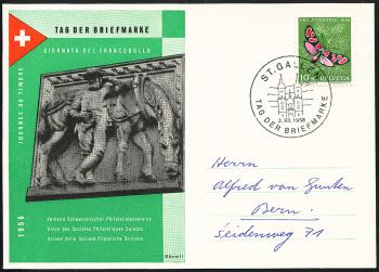 Stamps: TdB1956 -  St.Gallen 2.XII.1956