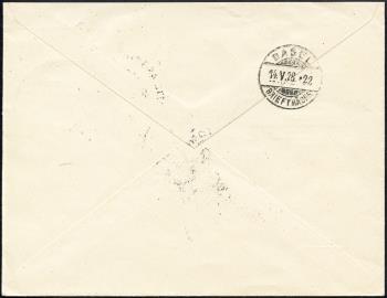 Thumb-2: RF28.10Ea - 14. Mai 1928, Ginevra - Losanna - La Chaux-de-Fonds