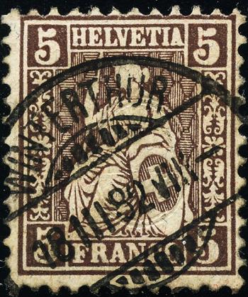 Stamps: 45 - 1881 fiber paper
