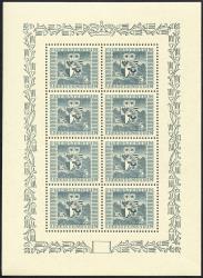Stamps: FL204I - 1945 High values, coat of arms