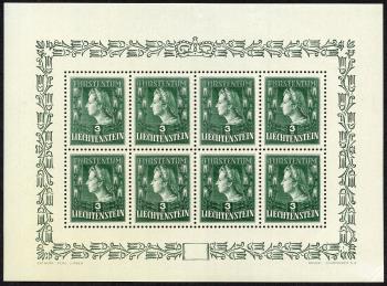 Stamps: FL202I-FL203I - 1944 High values, Prince Franz Josef II and Princess Gina