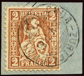 Thumb-1: 37a - 1874, Weisses Papier