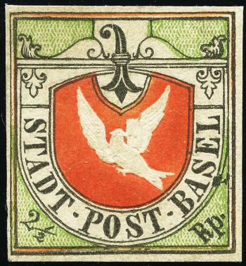 Briefmarken: 8I.2.06 - 1845 Kanton Basel