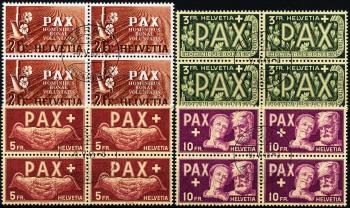Briefmarken: 262-274 - 1945 Gedenkausgabe zum Waffenstillstand in Europa, 13 Werte