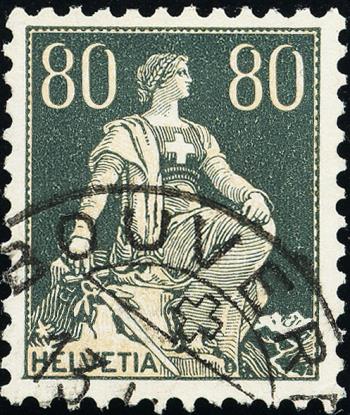 Stamps: 141y - 1940 Glattes Kreidepapier