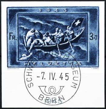 Briefmarken: W21A - 1945 Einzelwert aus Spendeblock