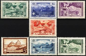 Stamps: 129-179 - 1914-1931 Mountain landscapes